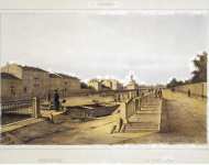 Perrot Ferdinand-Victor Embankment of the Fontanka River  - Hermitage